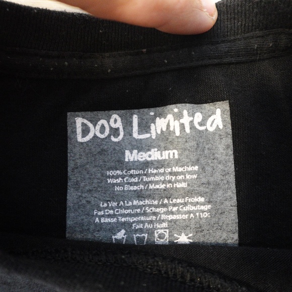 Dog Limited “Rappers With Puppies” Graphic T-Shirt Black Size Medium - Picture 3 of 4